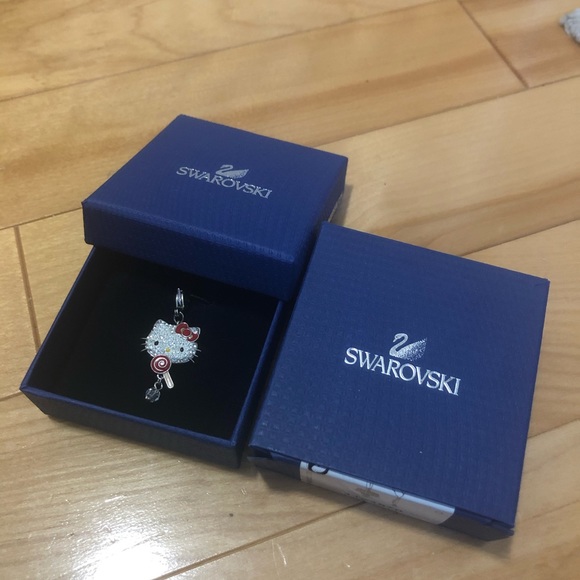 Swarovski crystal Hello Kitty charm